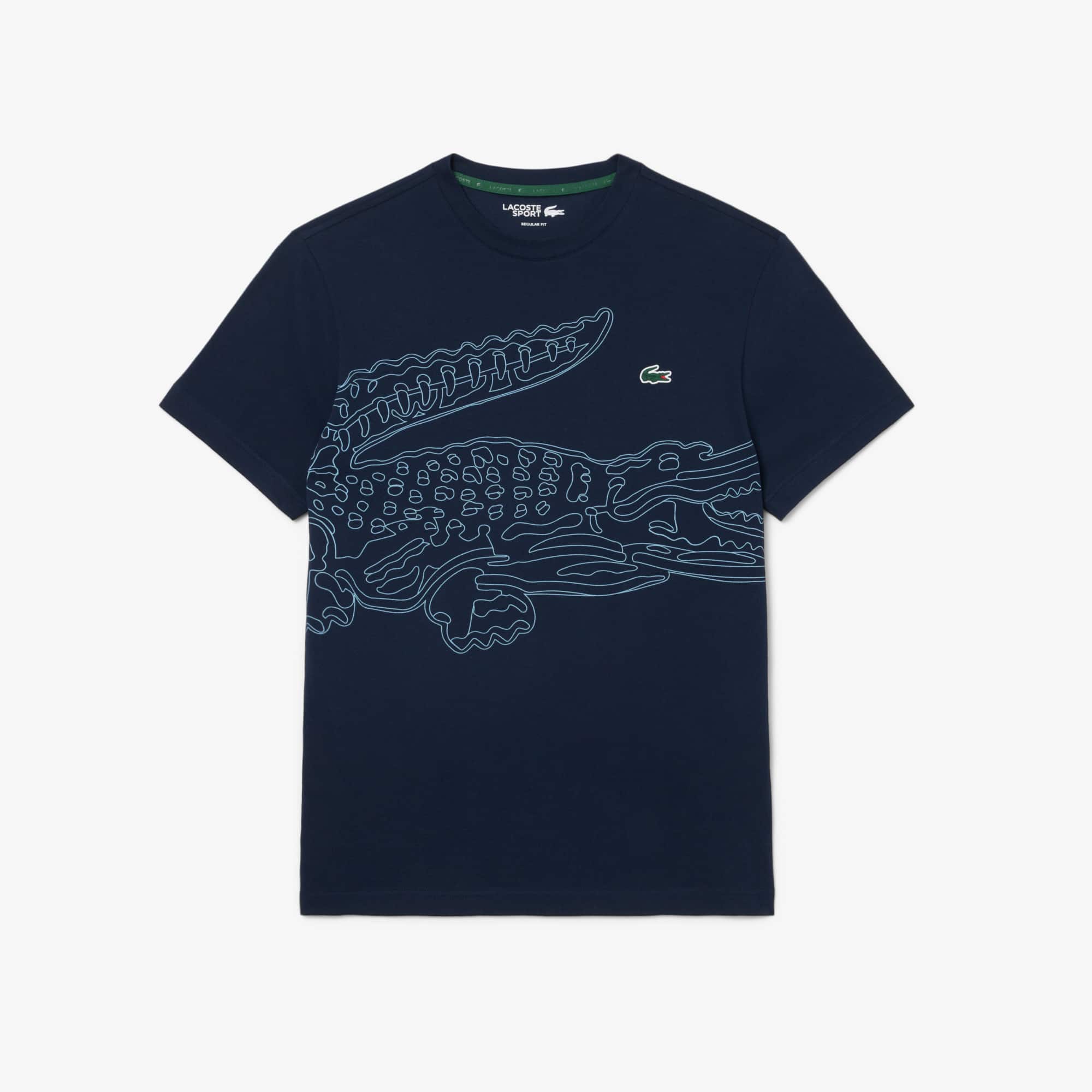 Ultra Dry Crocodile Print Sport T-shirt - T-shirts - New In 2026
