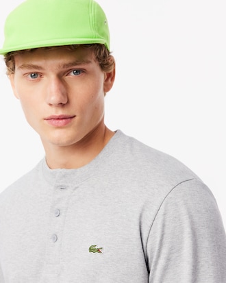 Men's Long Sleeve Henley