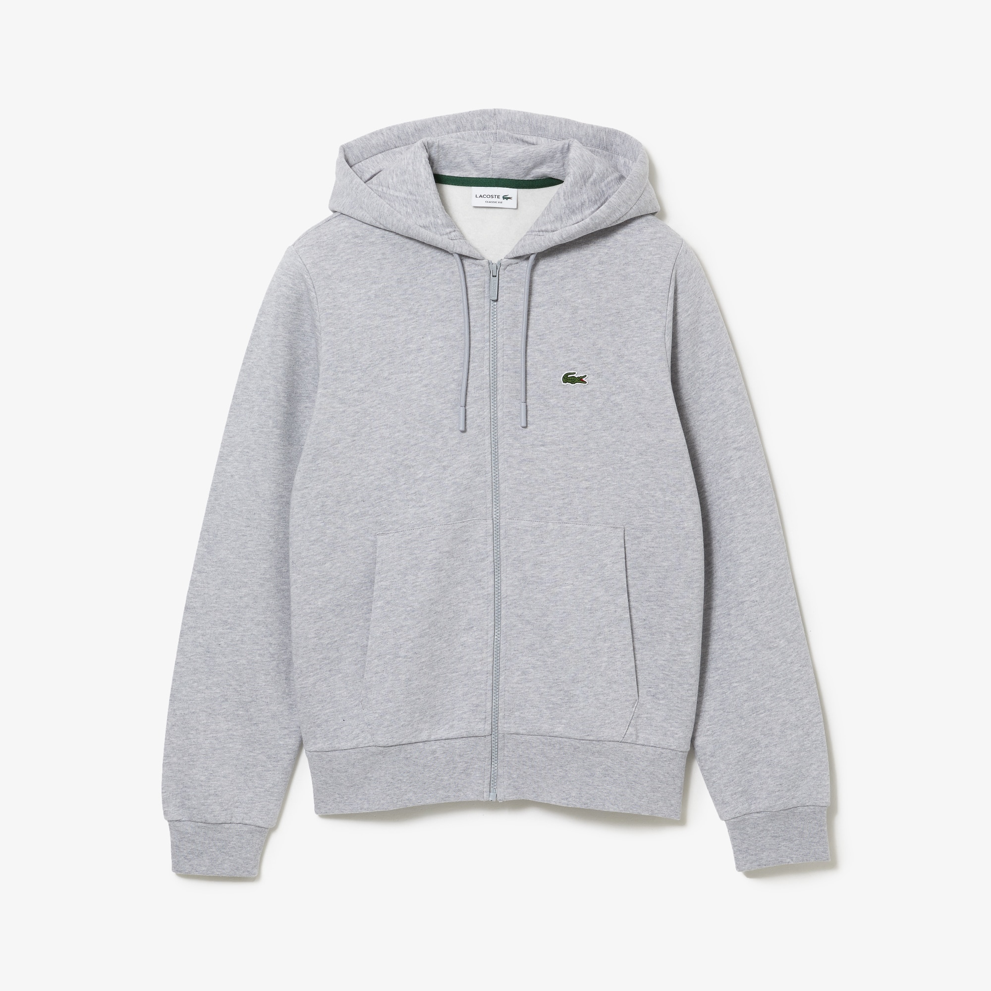 Organic Cotton Kangaroo Pocket Hoodie | Lacoste US | Men's Collection