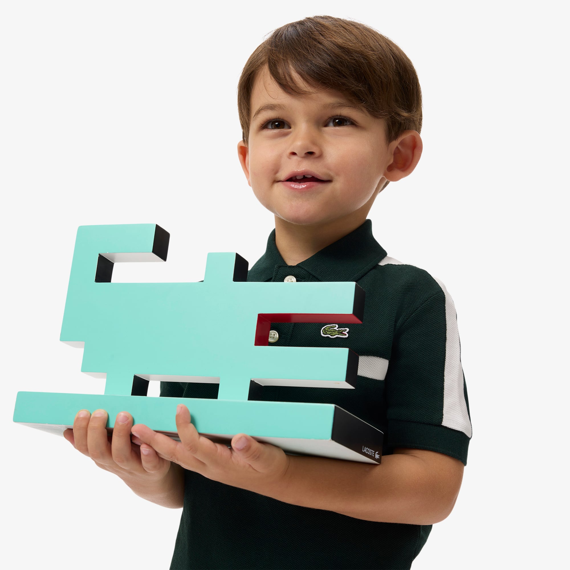 Color-Block Petit Piqué Polo Shirt