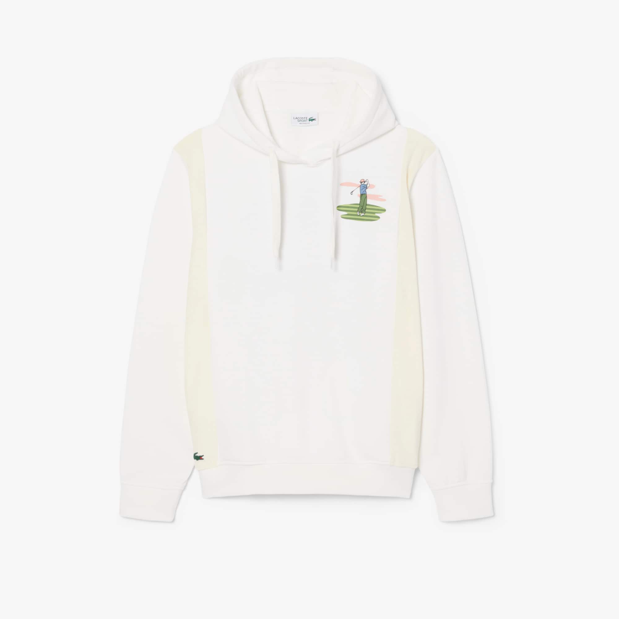 Golf Print Hoodie - Sweaters & Sweatshirts - New In 2026 | Lacoste