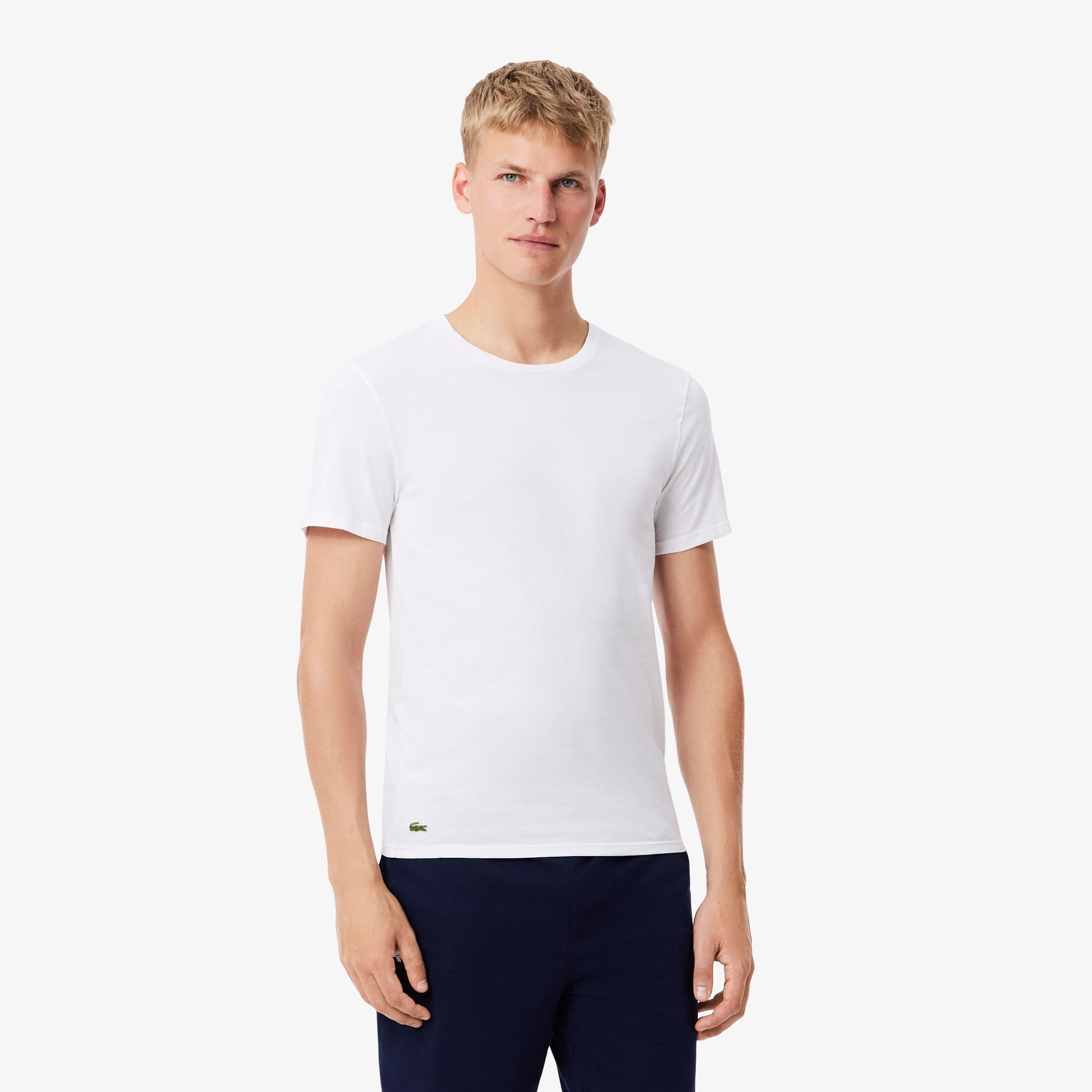 Men's 3-Pack Slim Fit Undershirts - T-shirts - New In 2026 | Lacoste