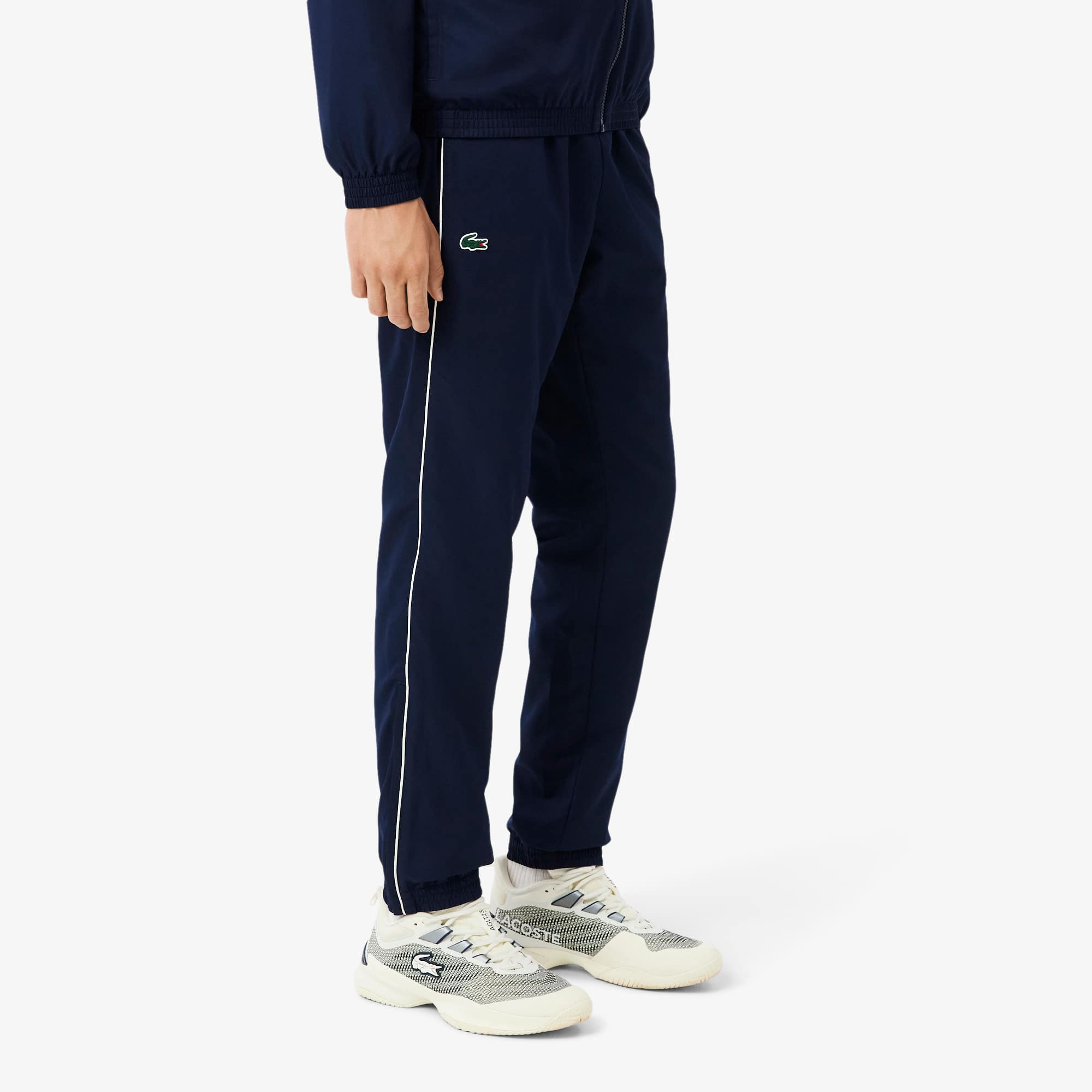 Men's Logo Stripe Tennis Tracksuit - Recycled Materials - New In