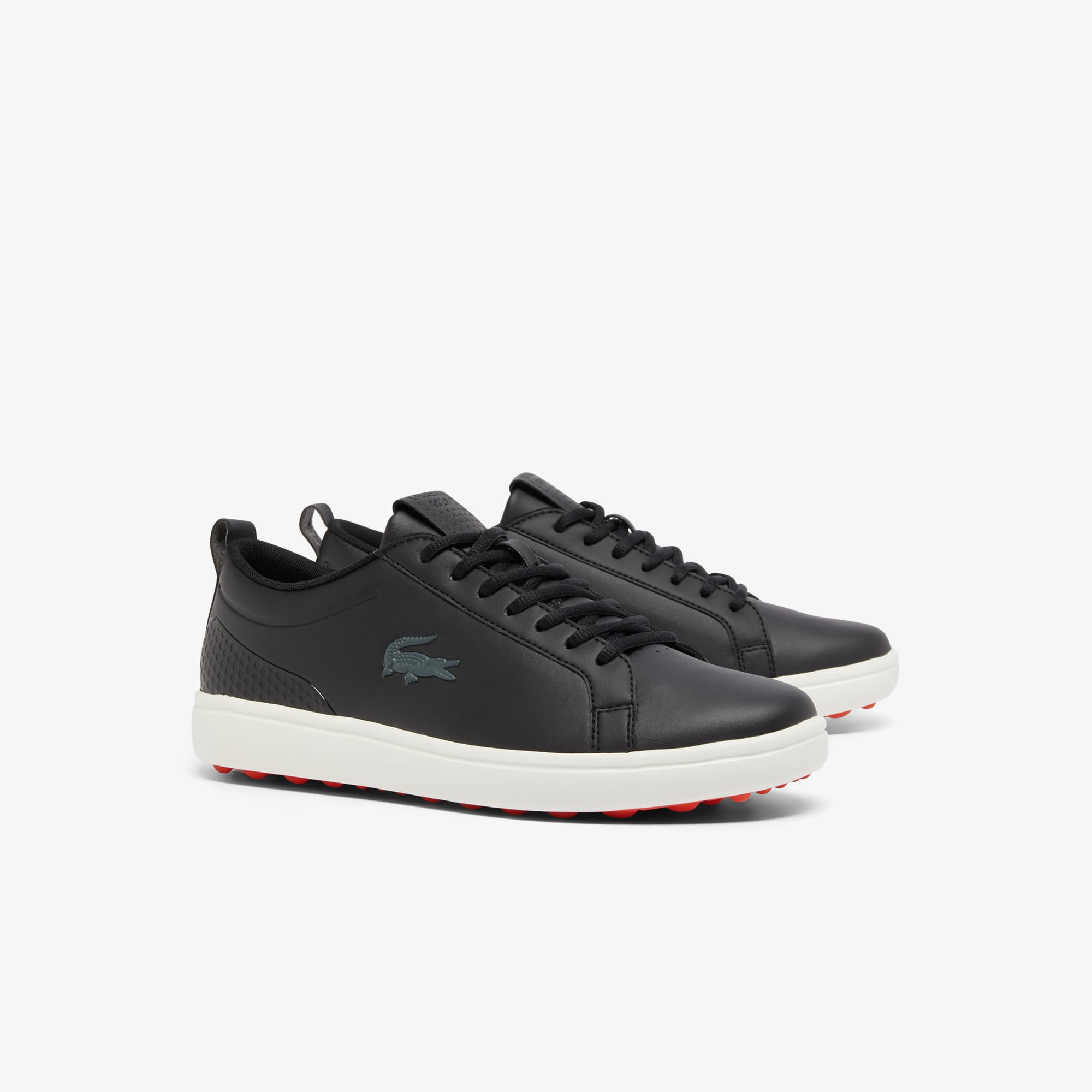 LACOSTE ゴルフシューズ ブラック Men's G Elite Golf Shoes - Performance Sneakers - New In 2025