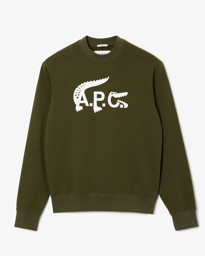 Unisex Lacoste x A.P.C. Sweatshirt - Sweatshirts - New In 2025 