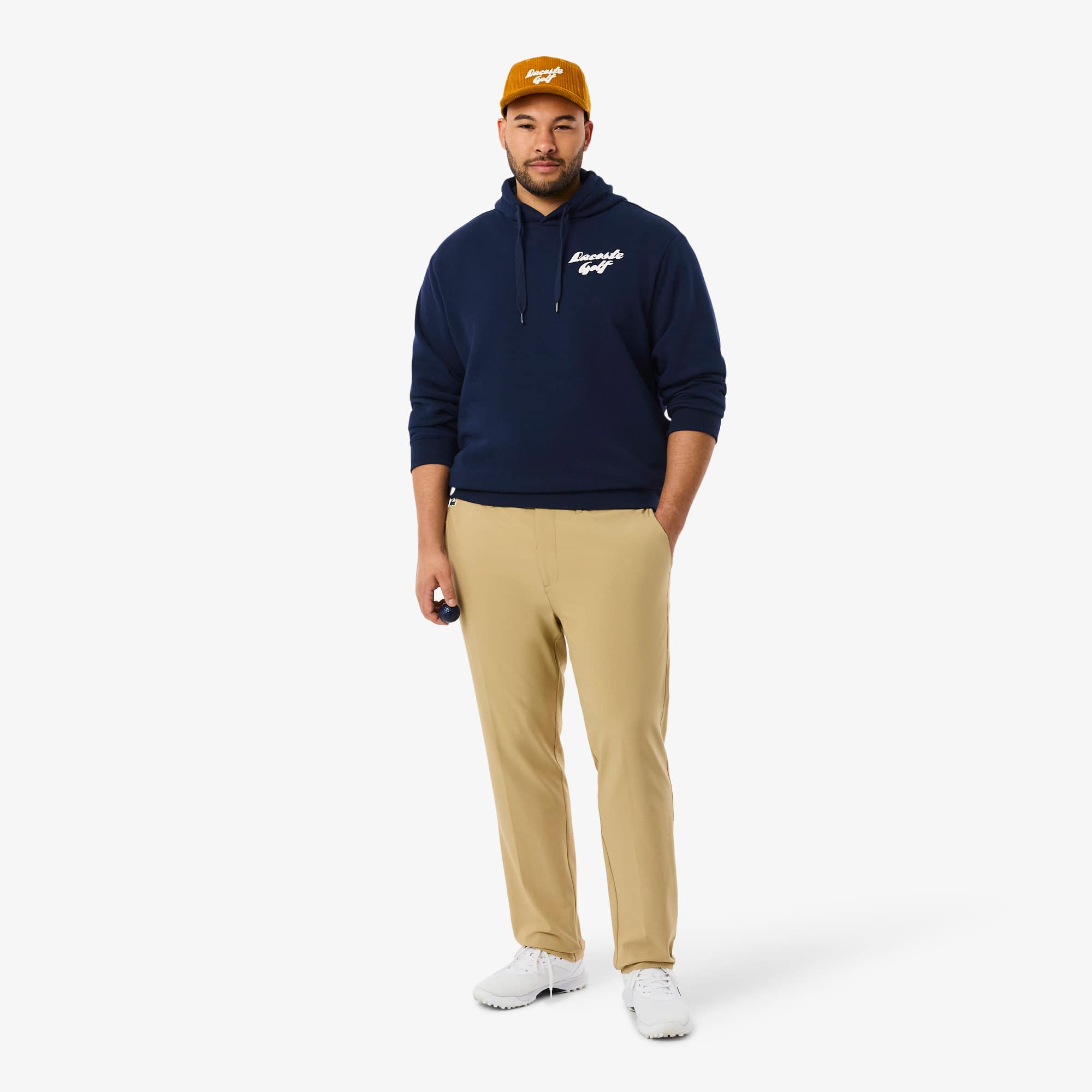 Men's Printed Fleece Golf Hoodie - Sweaters & Sweatshirts - New In