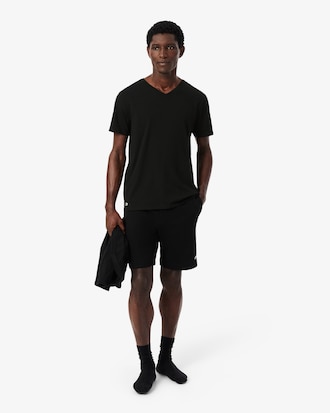 Playera De Punto A Rayas De Corte Cl&aacute;sico Para Hombre