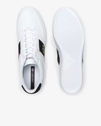 Men's Court-Master Tumbled Leather Sneakers