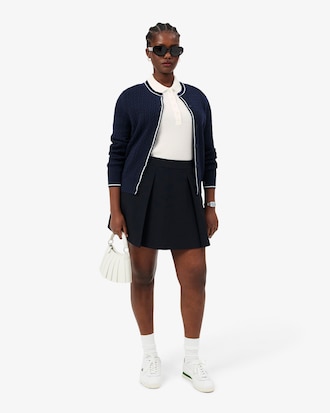 Women's Slim Fit L.12.D Ribbed Cotton Polo