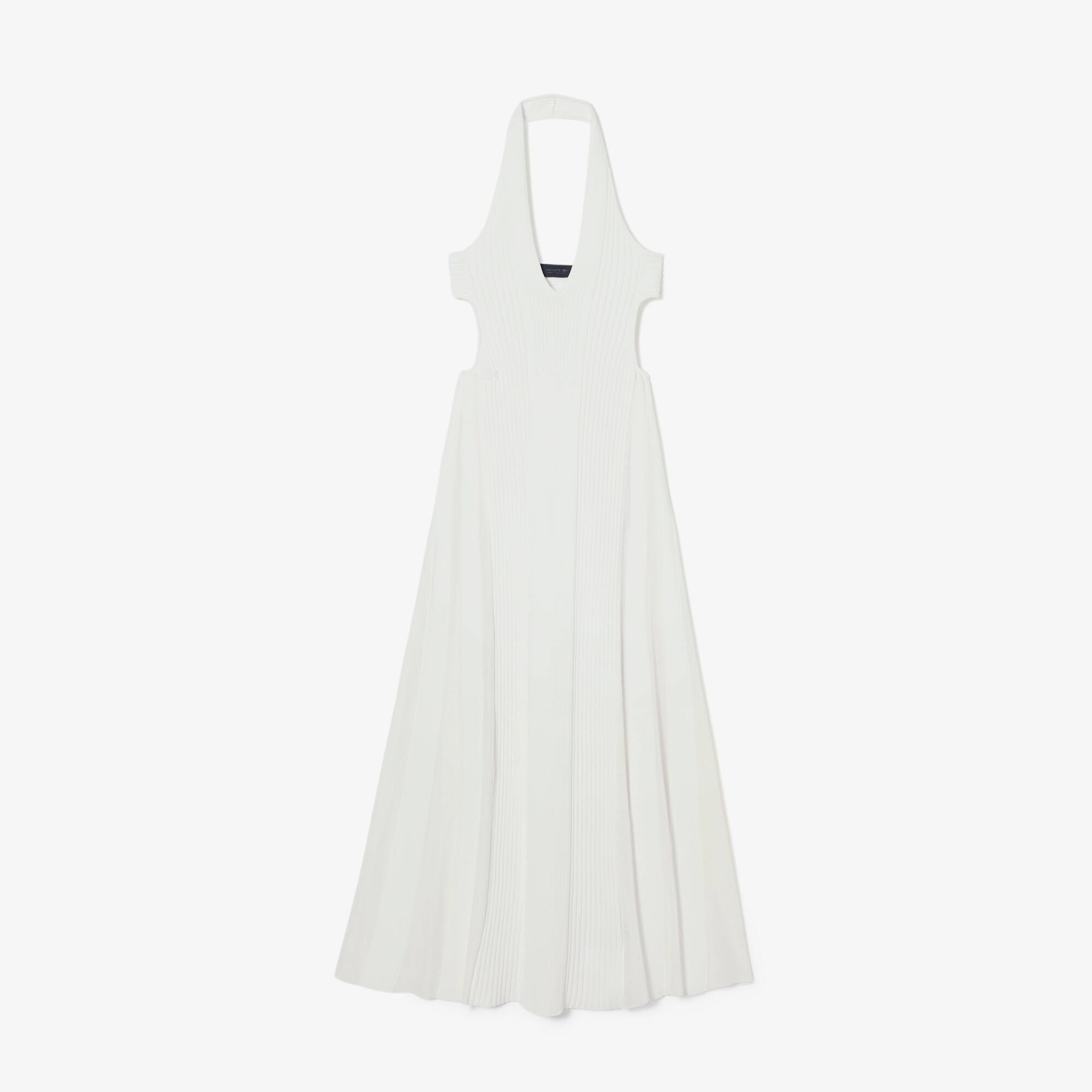 Women's Runway Ribbed Pleated Dress - Dresses - New In 2026 | Lacoste