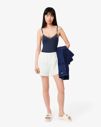 Women's Trim Accent One Piece Swimsuit