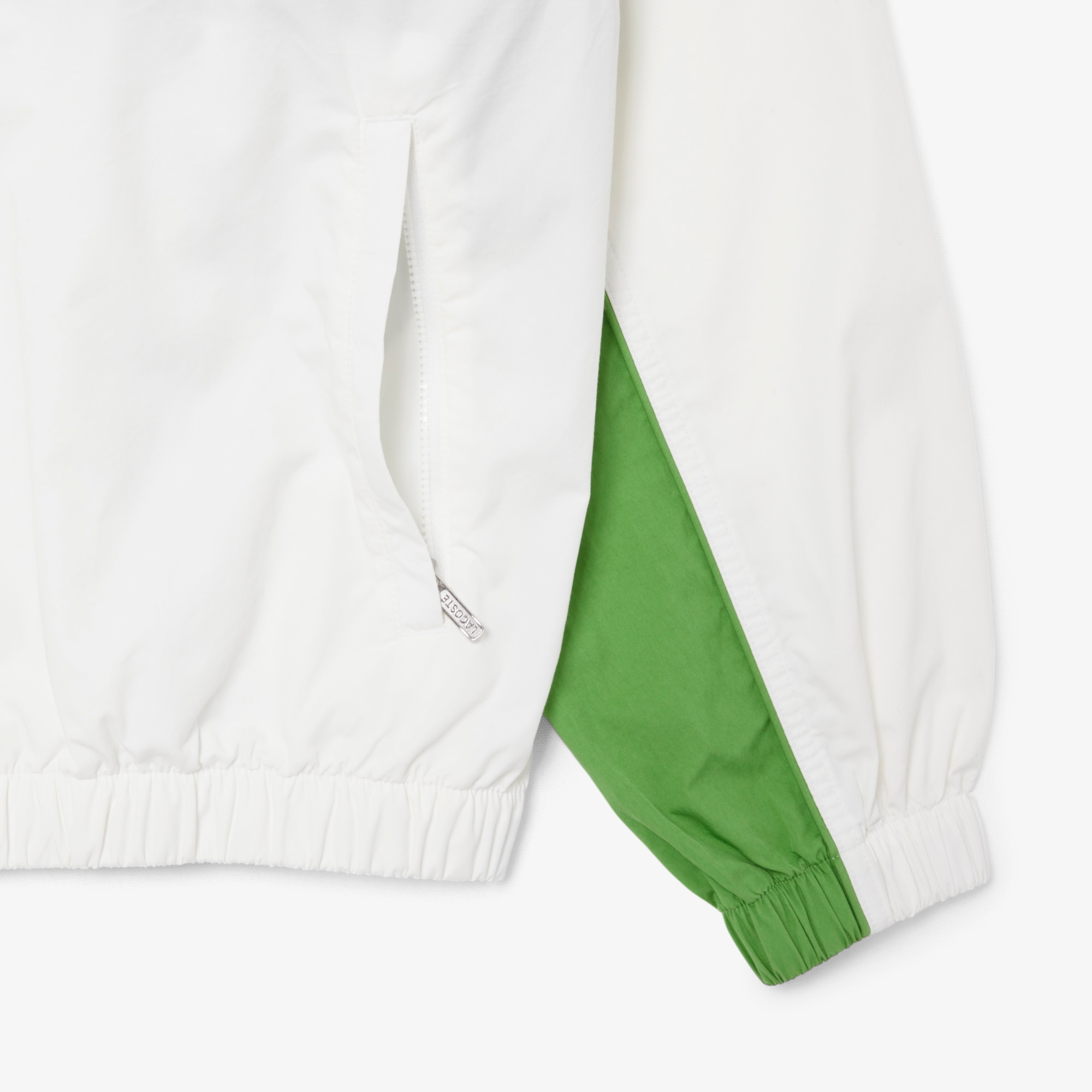 Relaxed Fit Zipped Cotton Twill Jacket