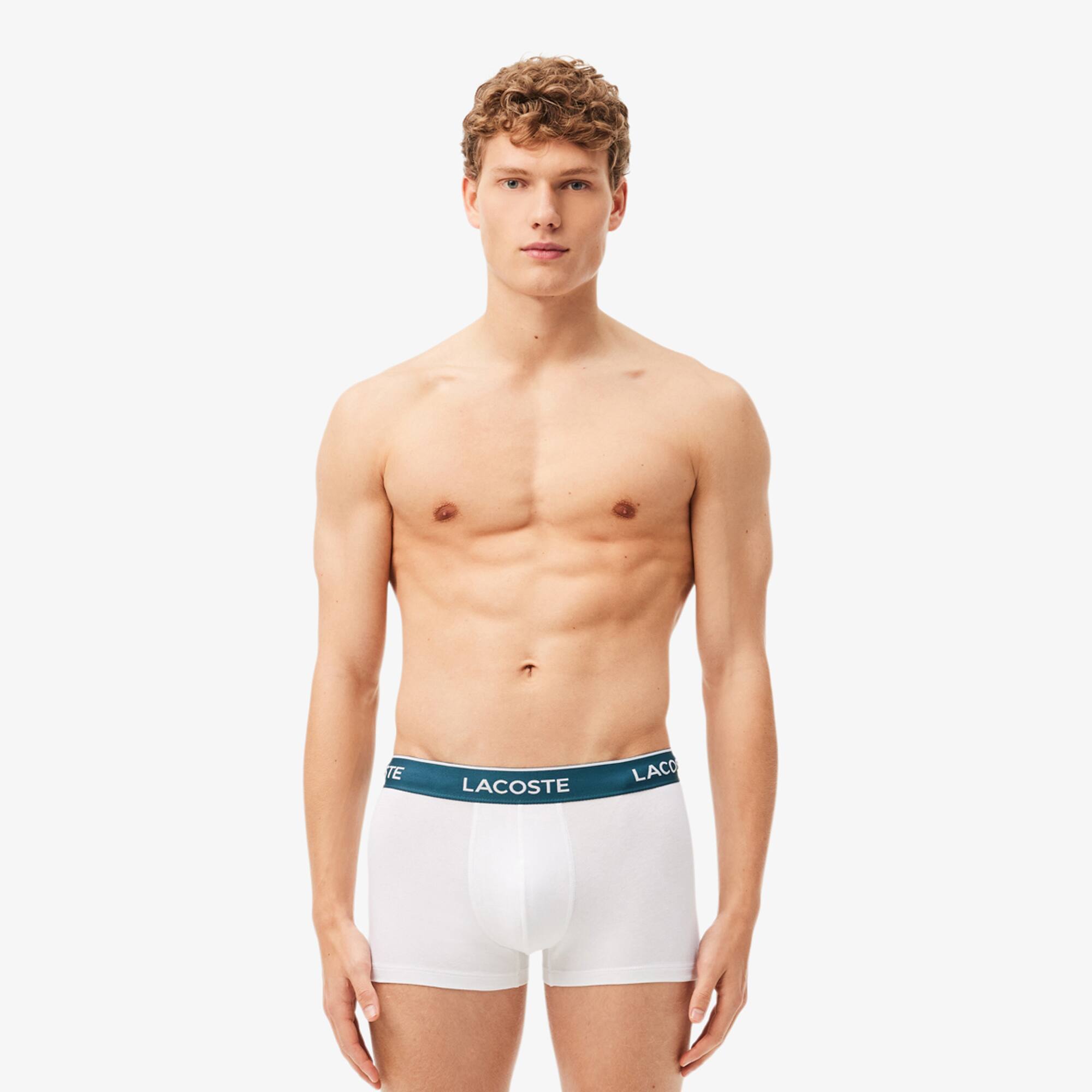 トランクス Lacoste Underwear Boxer Briefs 3-Pack 5H3389-W64 Men's 3-Pack Stretch Trunks - Underwear - New In 2025 | Lacoste