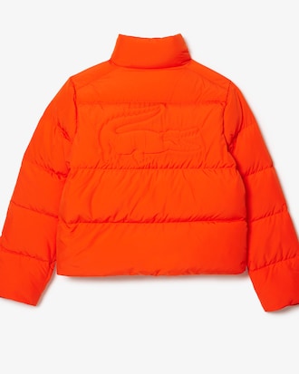 Chamarra corta acolchonada repelente al agua