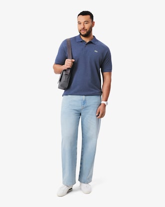 Men's Classic Fit L.12.12 Heathered Polo