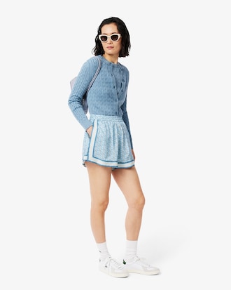 Women's Monogram Print Shorts