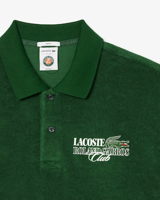 Unisex Relaxed Fit Roland-Garros Edition Terry Polo