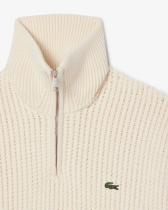 Men's Half-Zip Heavy Wool Sweater