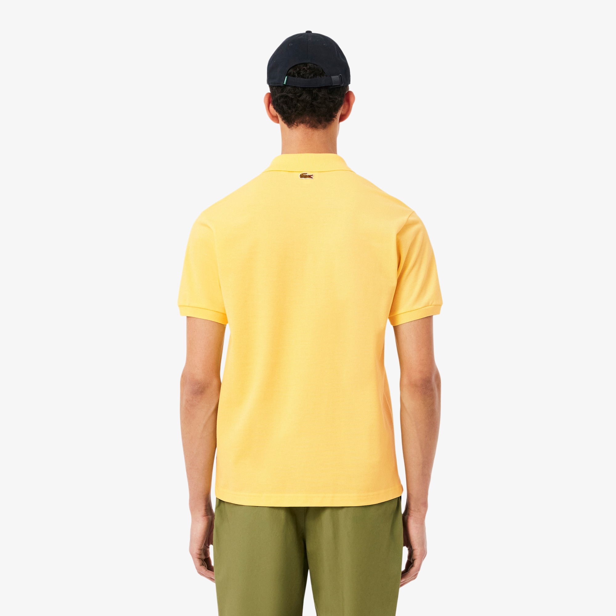 Classic Fit Printed Petit Piqué Polo