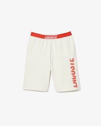Shorts de hombre Lacoste con logo a contraste en la cintura