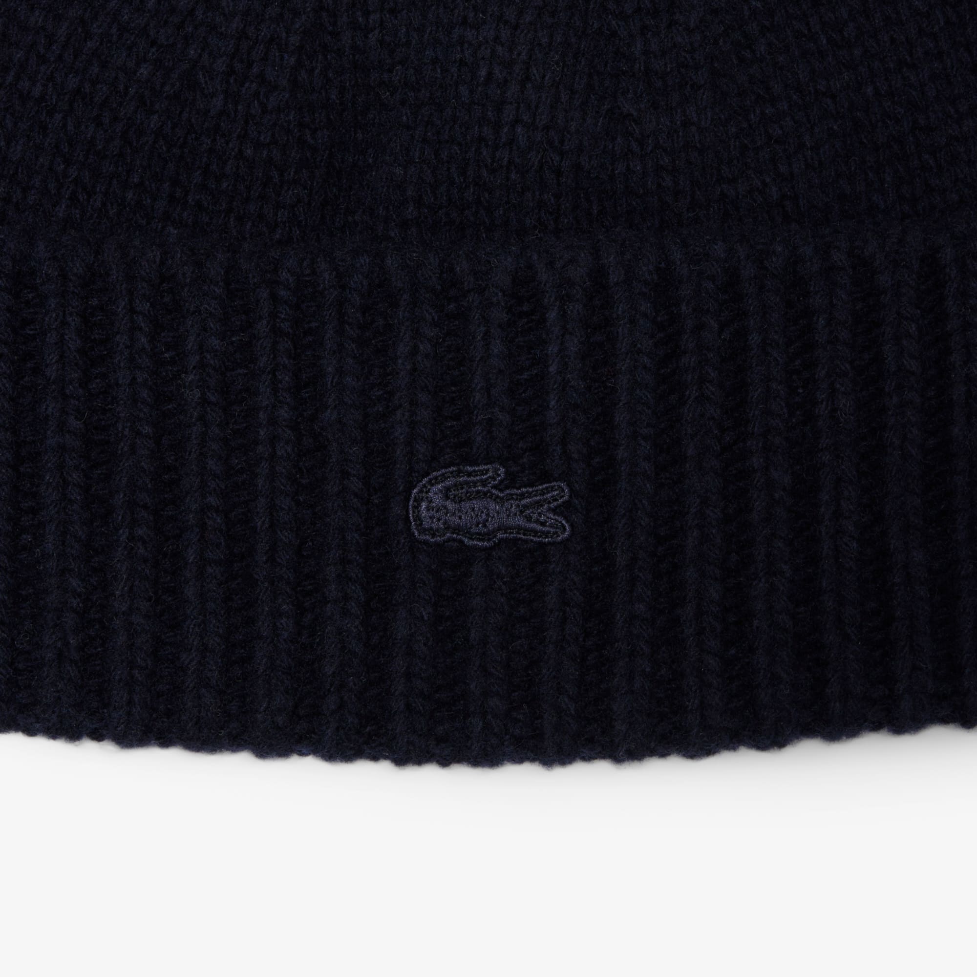 Women's 3D Rib Knit Wool Beanie - Respect for Animal Welfare - New