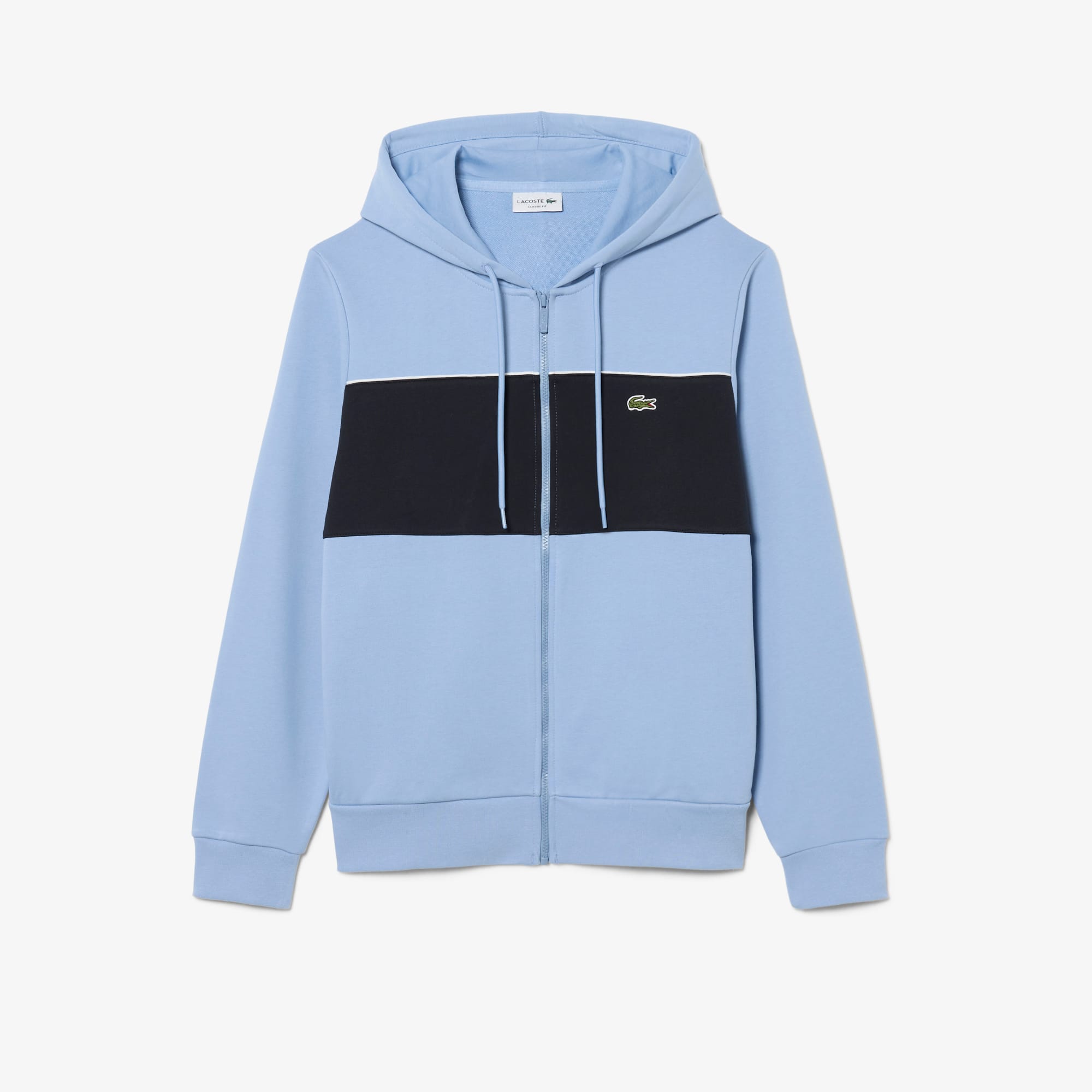 Colorblock Zipped Hoodie - Sweaters & Sweatshirts - New In 2026