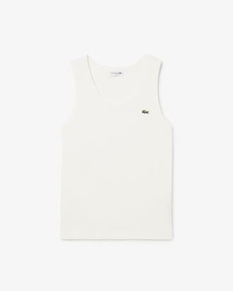 Men's Slim Fit Ribbed Cotton Tank