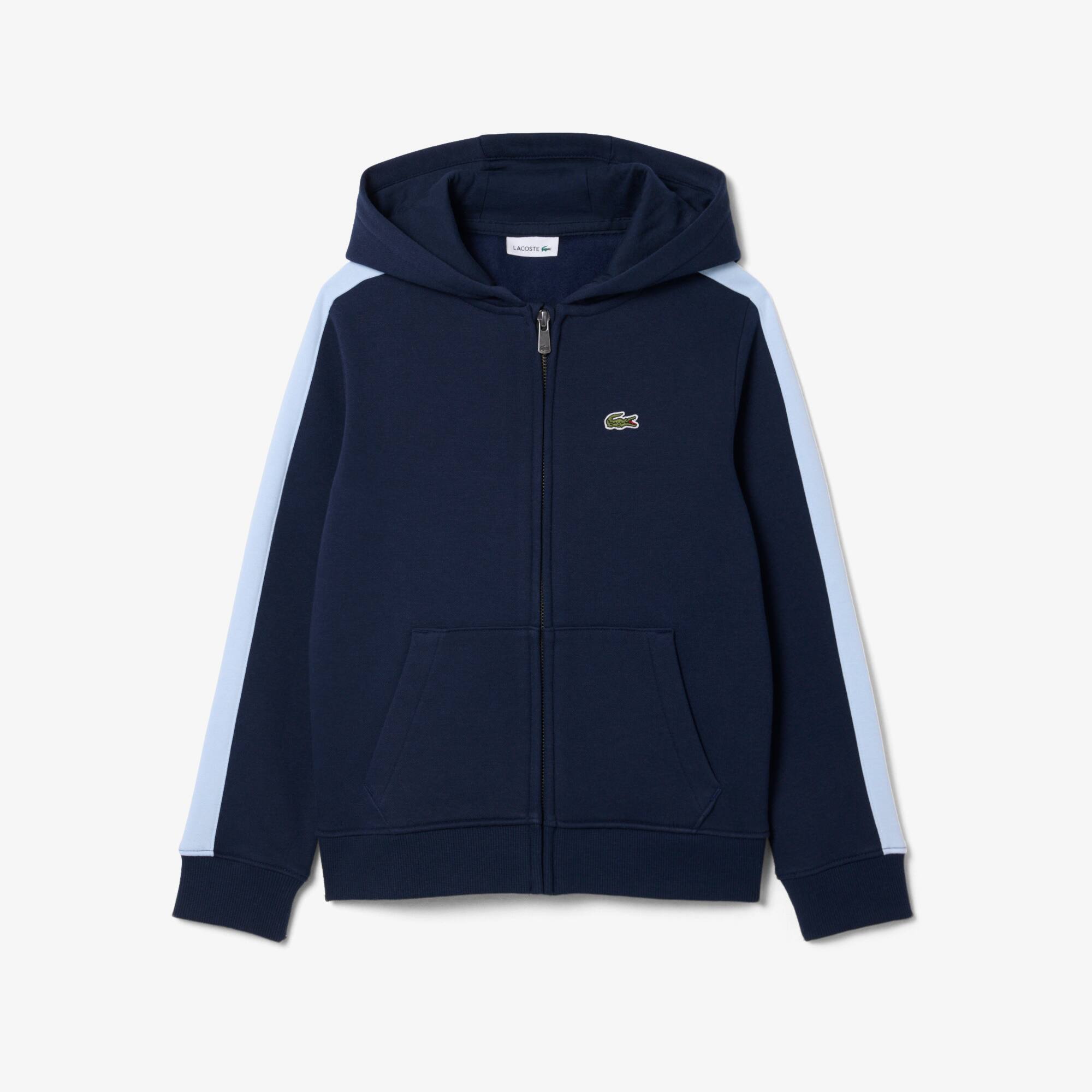 Zipped Fleece Hoodie