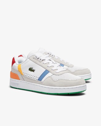 Sneakers T-Clip Lacoste x Polaroid femme en cuir