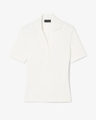 Women's Runway Slim Fit Mini Piqu&eacute; Polo