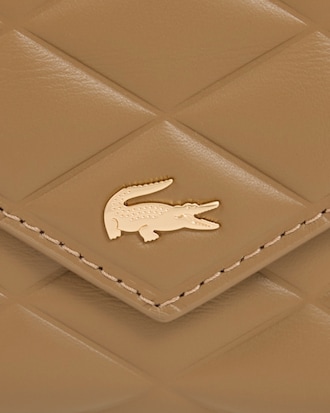 Portefeuille Crocodelle en cuir