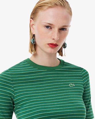 Runway Striped Jersey T-shirt