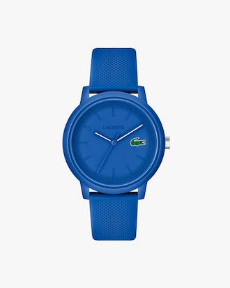 Men's Lacoste.12.12 3 Hand Silicone Watch