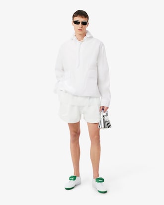 Runway Hooded Poplin Jacket