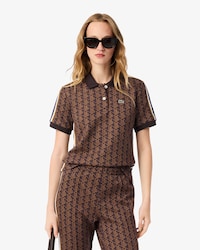 Women's Slim Fit Monogram Polo