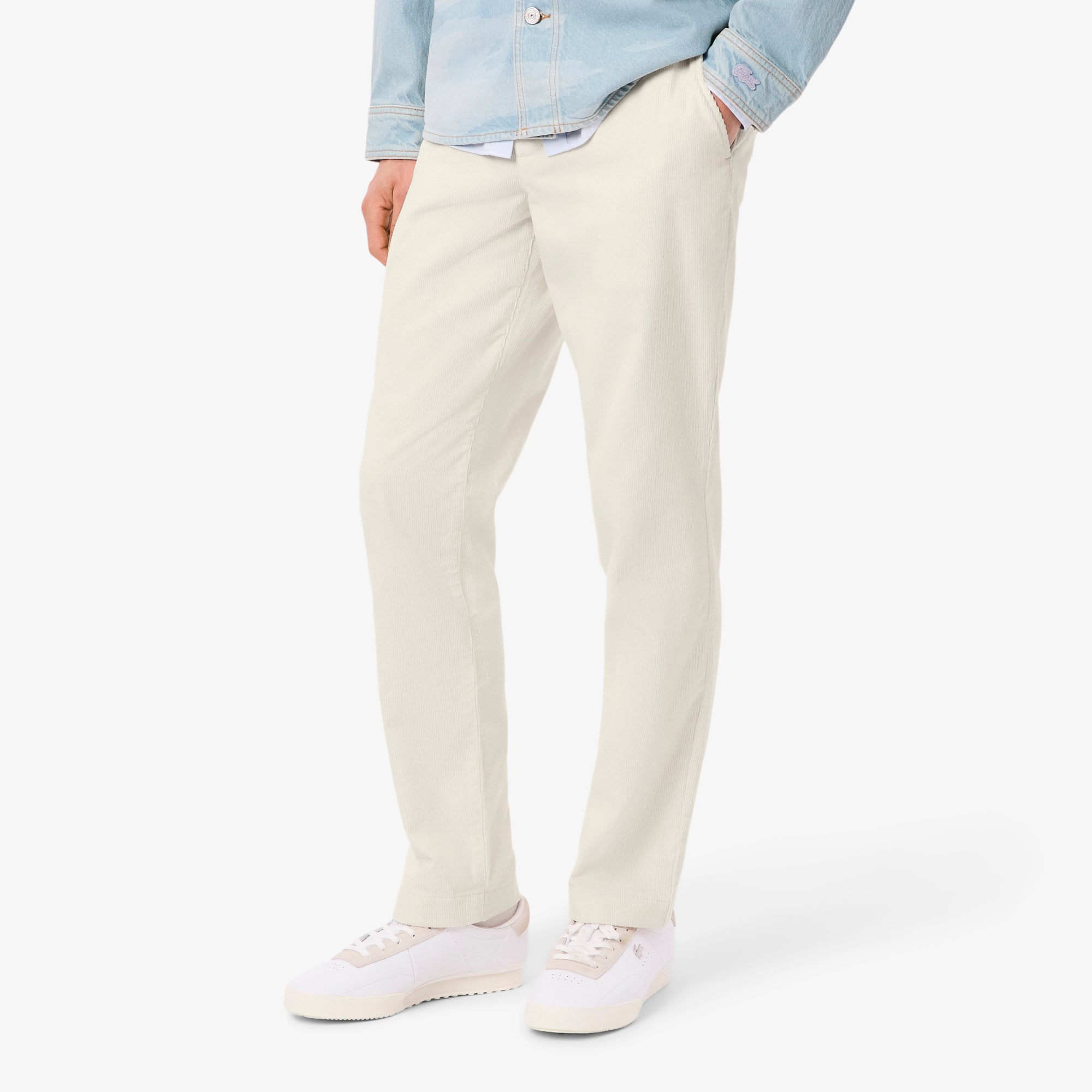 Men's Regular Fit Corduroy Chino Pants - Pants & Sweatpants - New