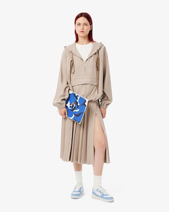 Women's T-Clip Set Leather Sneakers
