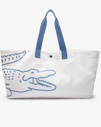 Large Print Canvas Tote