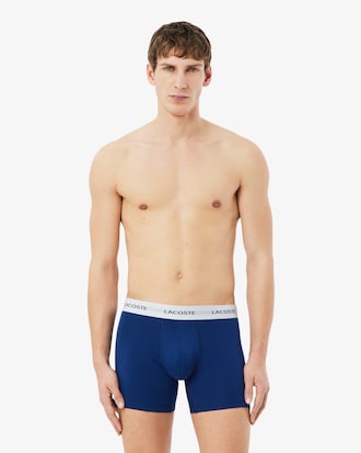 3-Pack Stretch Cotton Boxer Briefs