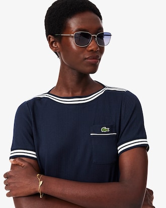 French Made Boat Neck T-shirt