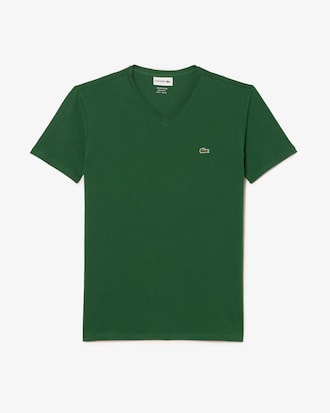 Men's Lightweight Pima Cotton V-Neck T-Shirt