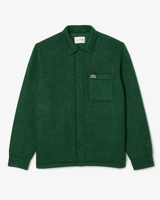 Men's Wool Blend Overshirt