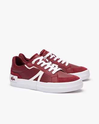 Sneakers de mujer L004 en piel color block