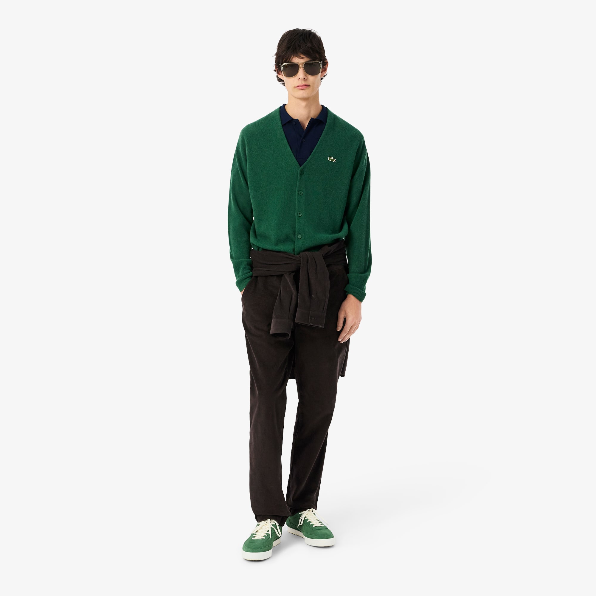 80s- french lacoste とラルフプルオーバー 80s French LACOSTE long sleeves Polo shirts / France【b'2372