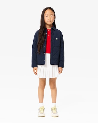 Polo enfant regular fit en petit piqué uni