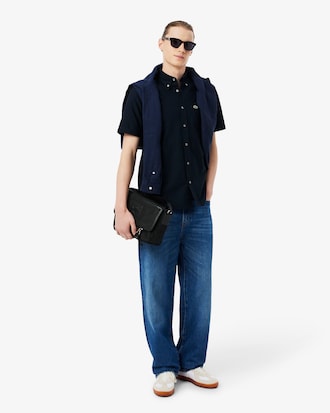 Lacoste Classic Flap Close Satchel