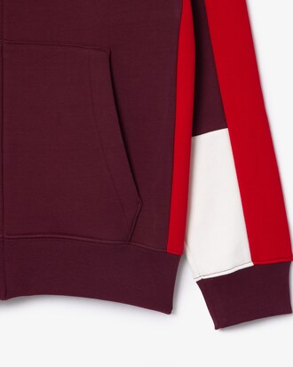 Men's Zip-Up Colorblock Hoodie