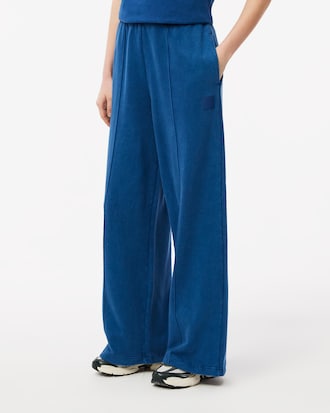 Pantalones Anchos con Distintivo para Mujer
