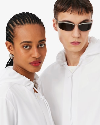 Runway Hooded Poplin Jacket