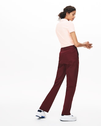 Women's Slim Fit Stretch Mini Cotton Piqué Polo